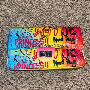 Multicolored Clutch bag